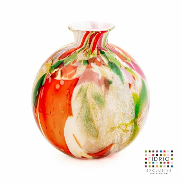 BOLVASE WITH NECK D23 MIXED COLOURS