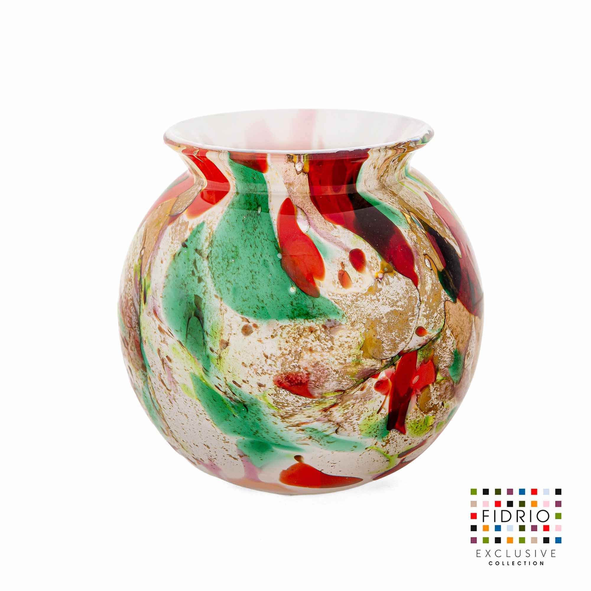 VASE CONVESSO D23 MIXED COLOURS