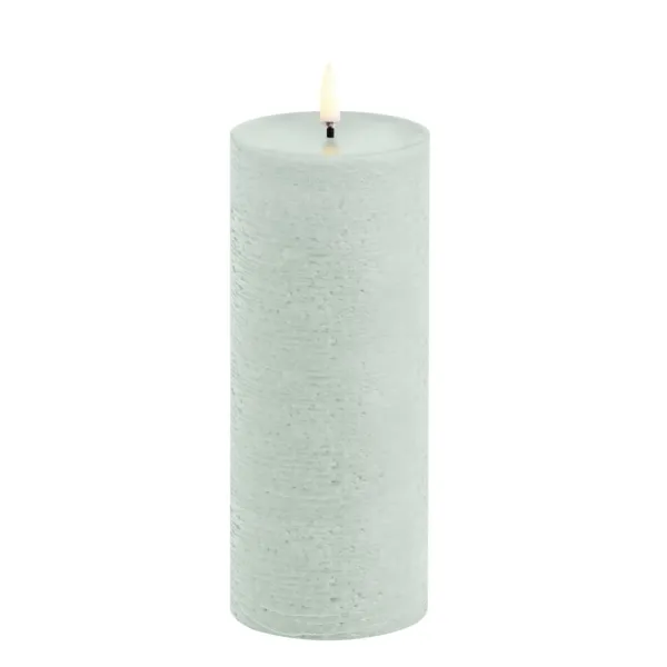 UYUNI LED CANDLE Dusty green