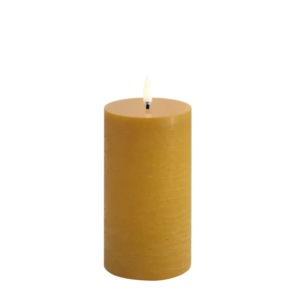 UYUNI LED CANDLE curry yellow