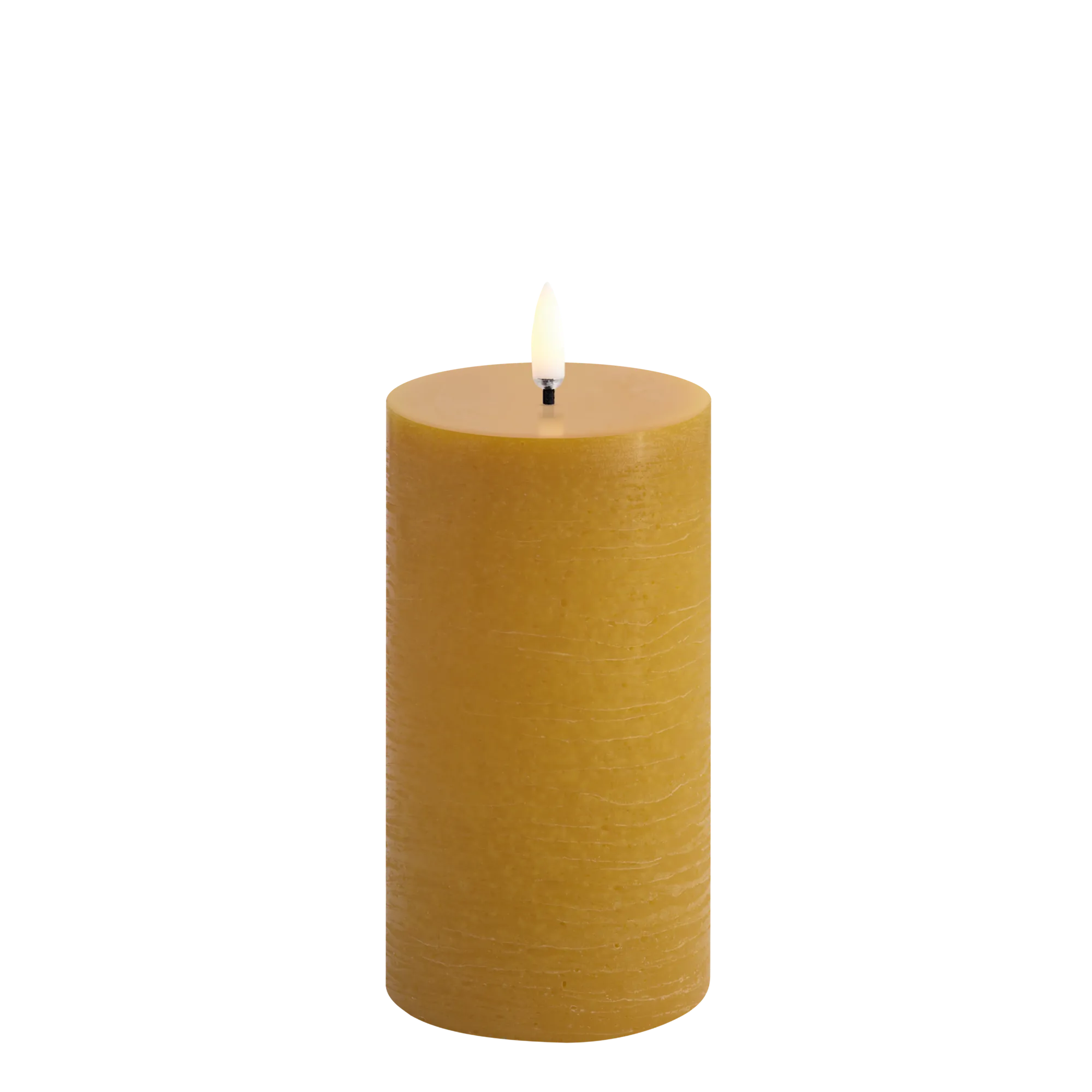 UYUNI LED CANDLE curry yellow