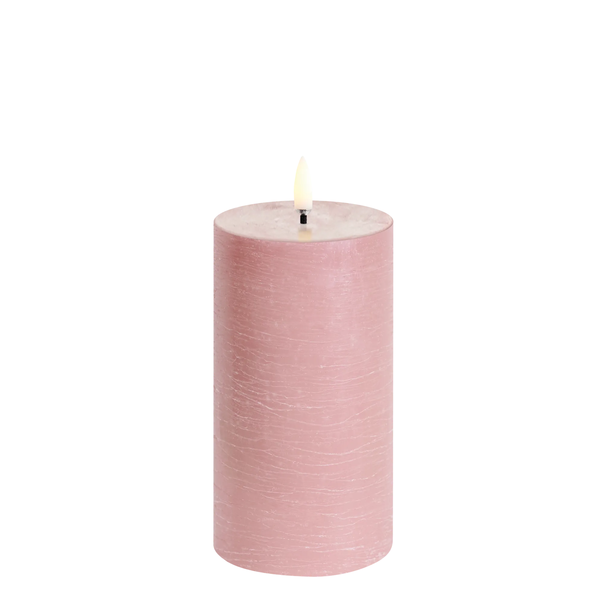 UYUNI LED CANDLE Dusty roze
