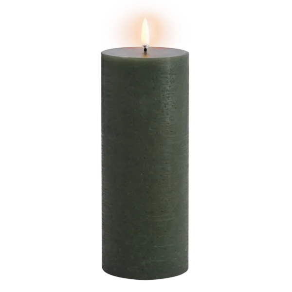 UYUNI LED CANDLE Olive green