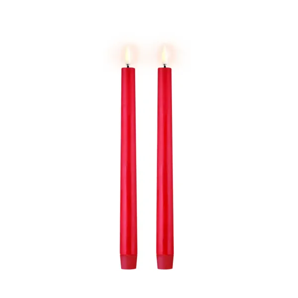 Uyuni LED dinerkaars, Red, Glad, 2 stuks