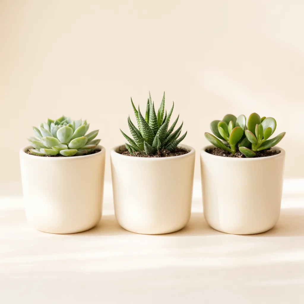 Vetplantjes trio